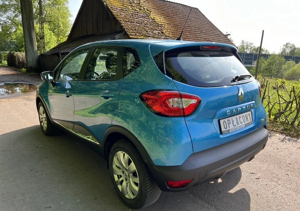 Renault Captur cena 37600 przebieg: 62000, rok produkcji 2013 z Złotoryja małe 232